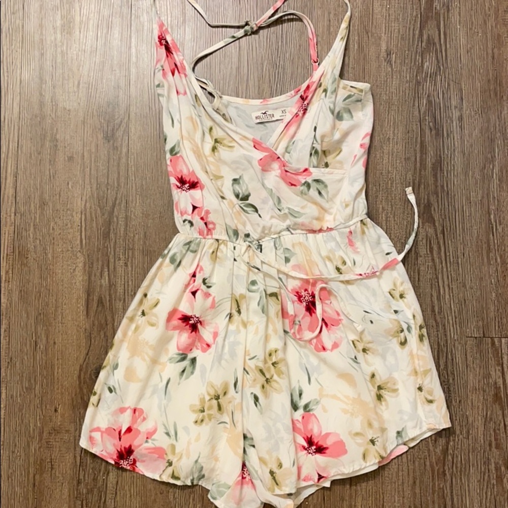 Hollister floral romper